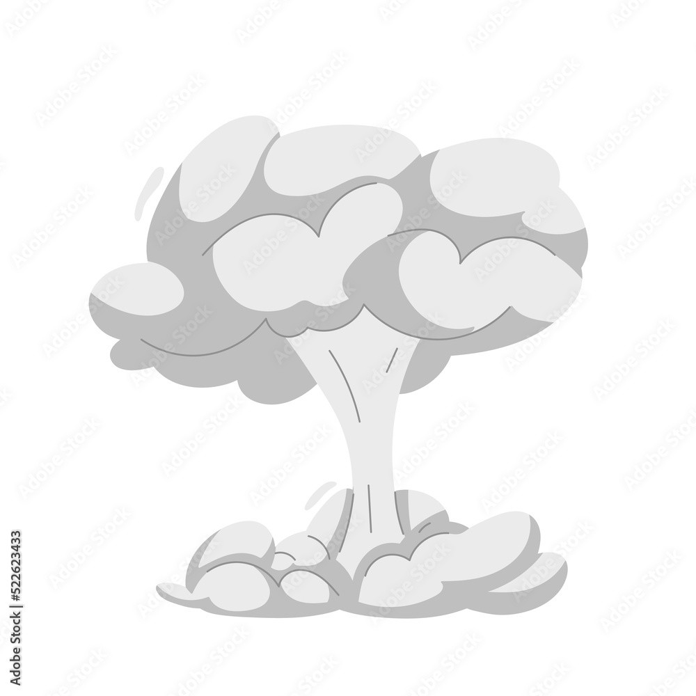 Blast cloud after bomb explosion. Cartoon bomb explosion, dynamite detonation, . Danger bomb explosion with smoke clouds. Bomb detonation collection. Big bang. Flat vector illustration Blast cloud after bomb explosion. Cartoon bomb explosion, dynamite detonation, . Danger bomb explosion with smoke clouds. Bomb detonation collection. Big bang. Flat vector illustration