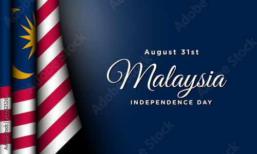 Malaysia Independence Day Background Design.