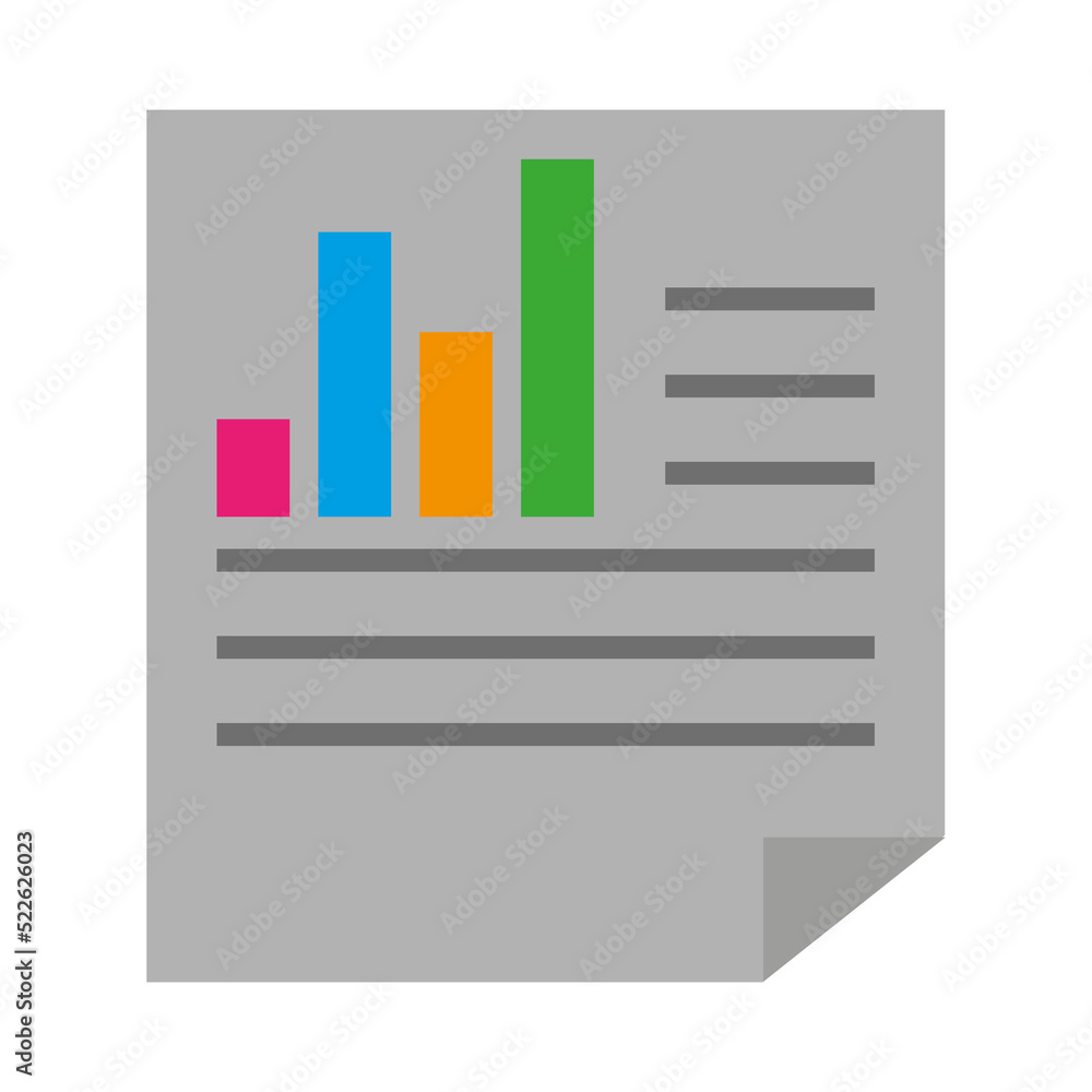 Graph paper in flat style. brochure for leaflet design. Vector illustration. stock image. Graph paper in flat style. brochure for leaflet design. Vector illustration. stock image.