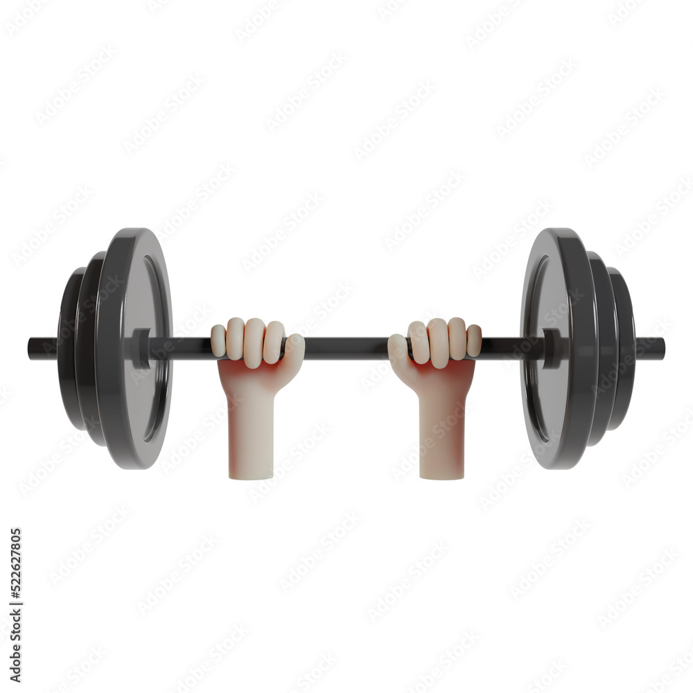 3D hand hold dumbbell gym weight 3D hand hold dumbbell gym weight