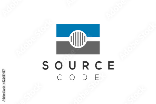 Concrete layer slump test system logo design water waterproof layer raindrop icon