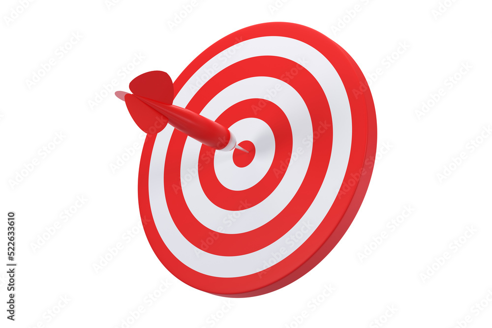 3D. Dart board and darts darts. Concept business finance. 3D. Dart board and darts darts. Concept business finance.