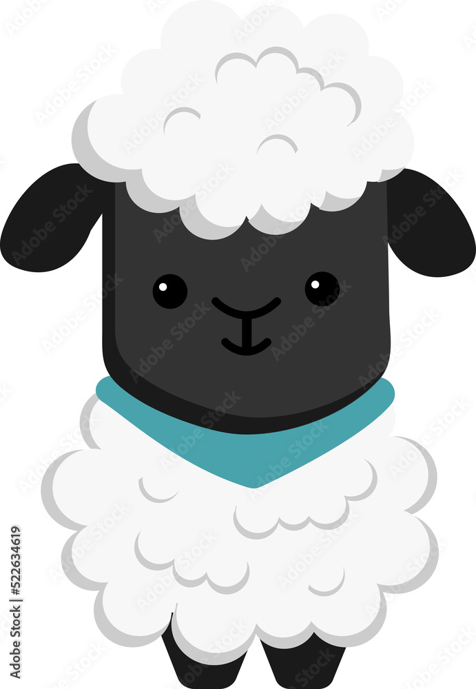 Sheep Character Illustration Sheep Character Illustration