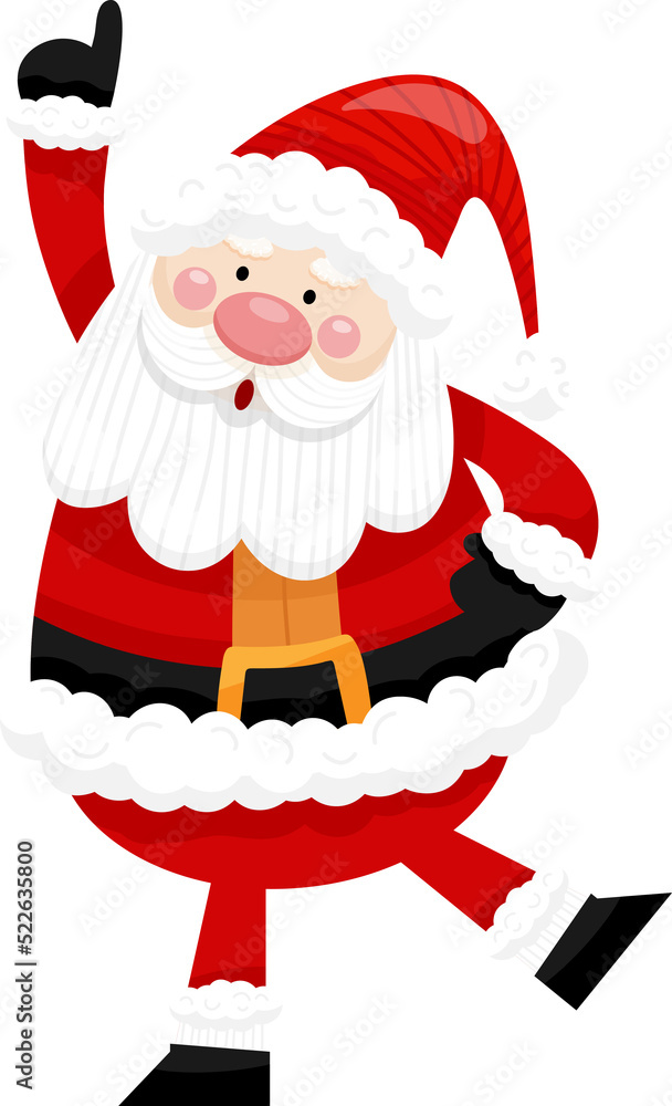 Santa Claus Character Illustration Santa Claus Character Illustration