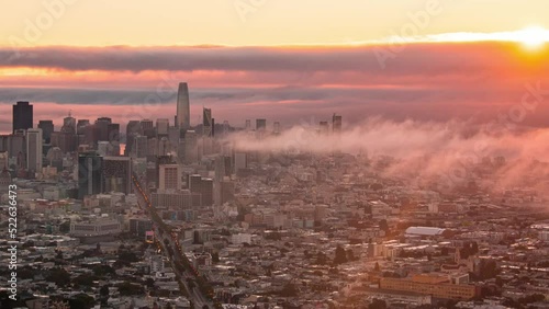 San Francisco city downtown