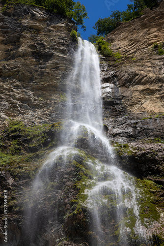 Brinta Waterfall Under mount Krn Slovenia