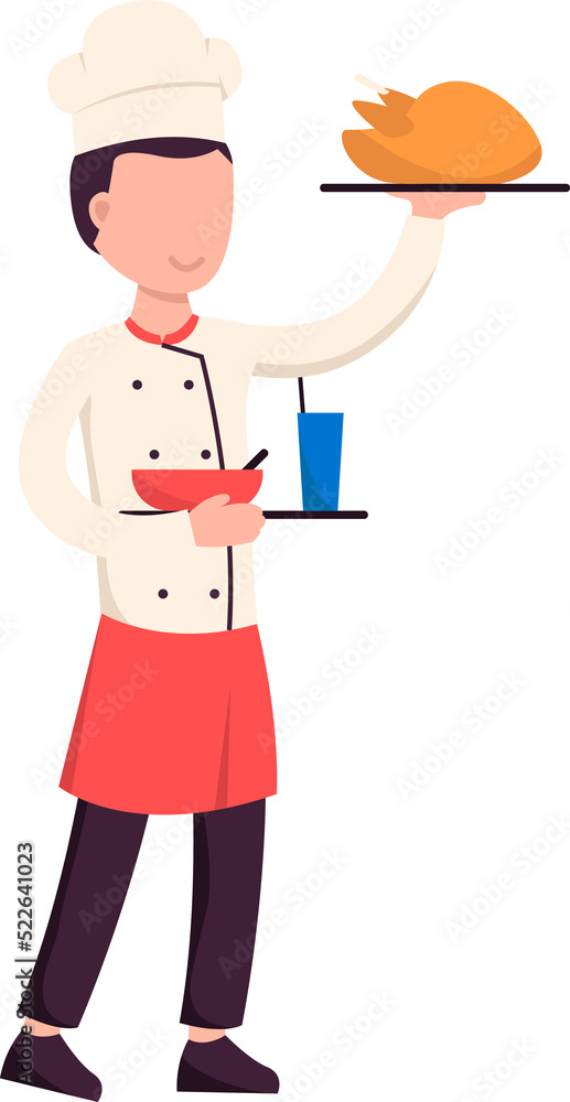 Chef character illustration Chef character illustration