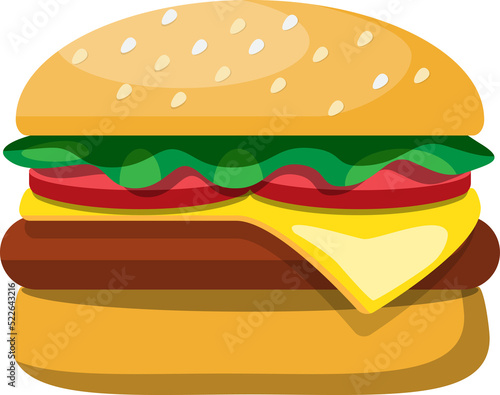 Burger illustration