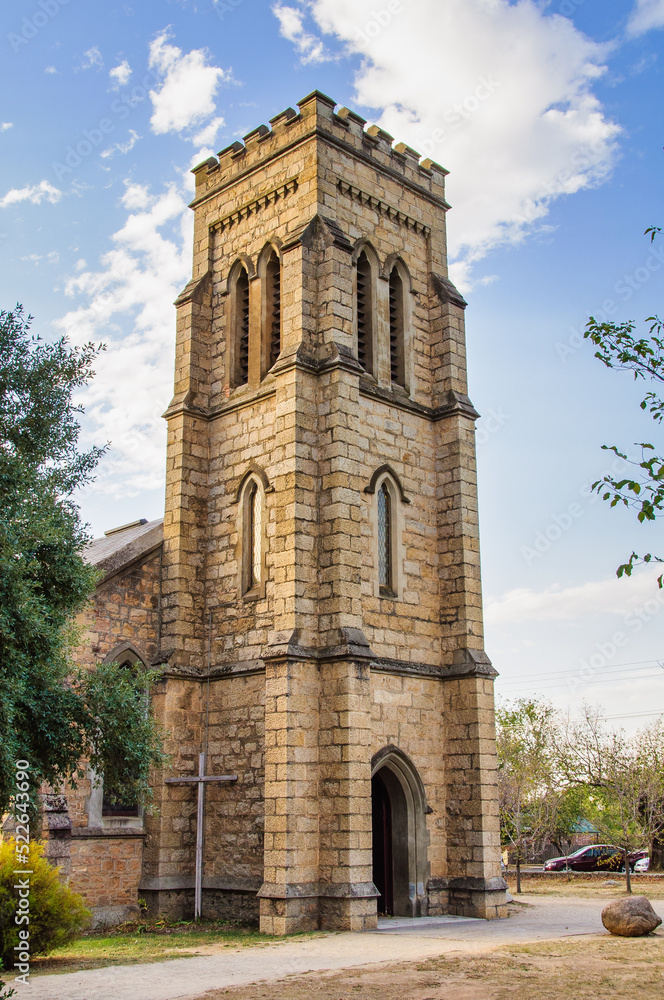 Christ Church Anglican Church at the corner of Ford and Church Streets - Beechworth, Victoria, Australia