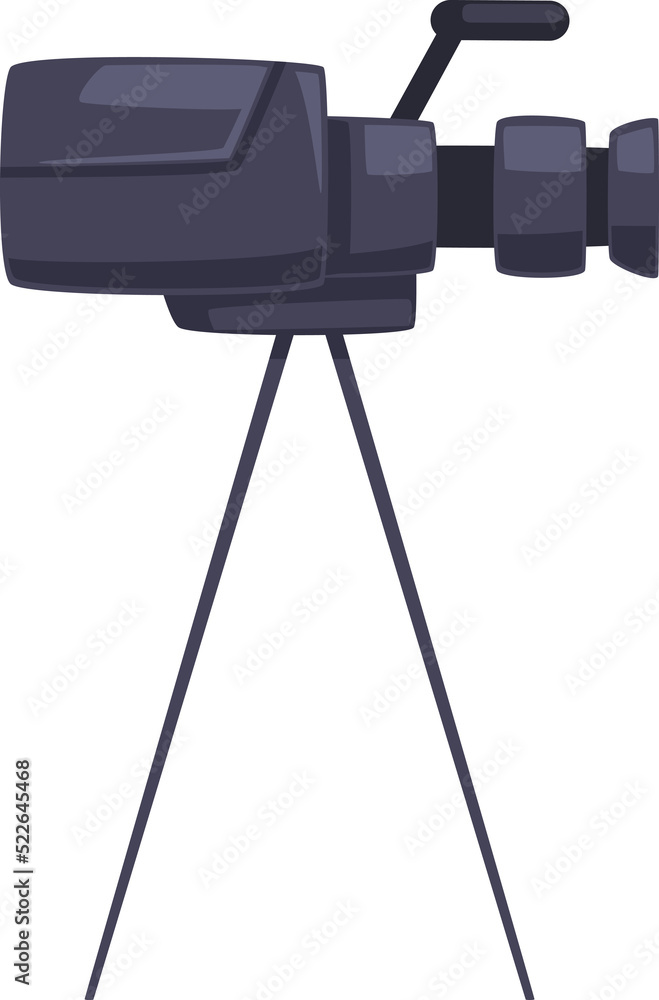 Video camera illustration Video camera illustration