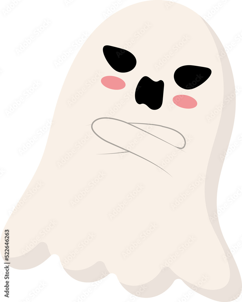 Angry ghost character Angry ghost character