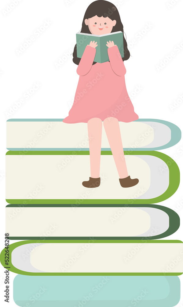 Student Reading a Book Student Reading a Book