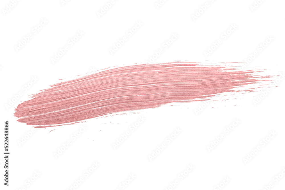 Gold brush stroke paint isolated Gold brush stroke paint isolated