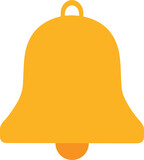 Notification bell icon for incoming inbox message. Message bell icon. Doorbell icons for apps like. alert ringing or subscriber alarm symbol