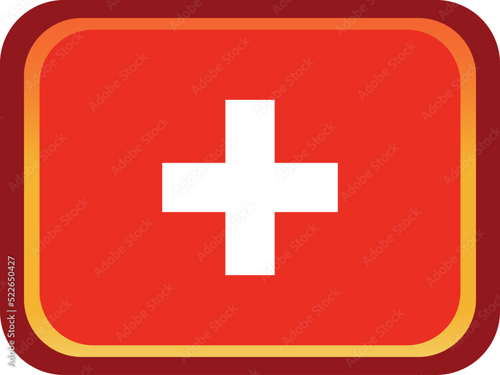 Obraz premium Square button