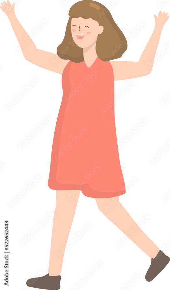 People dancing in party illustration People dancing in party illustration