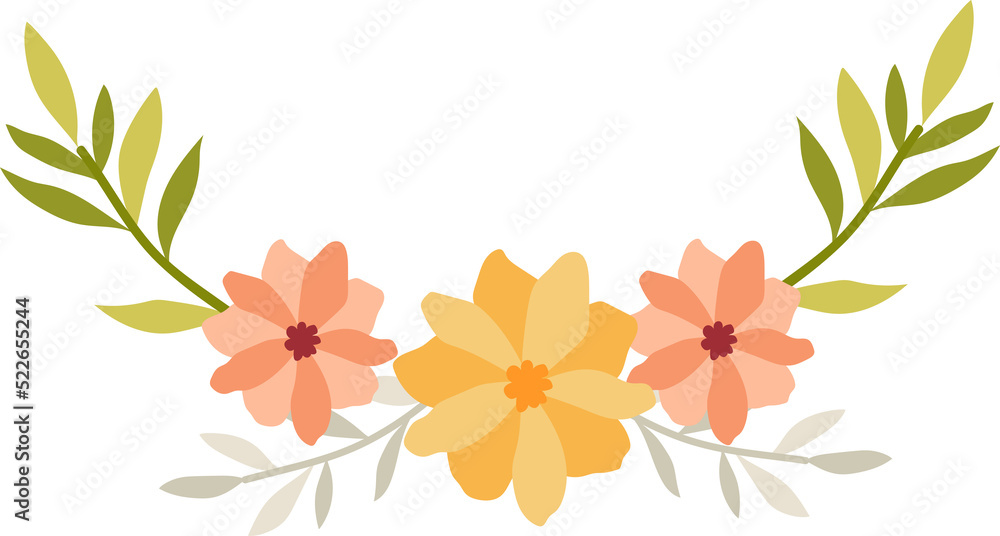 Flower frame for decorative Flower frame for decorative
