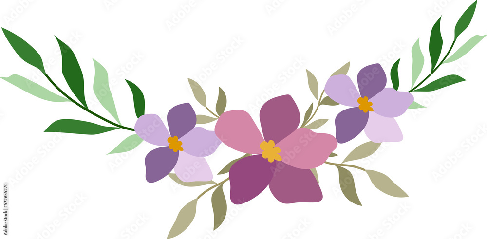 Flower frame for decorative Flower frame for decorative