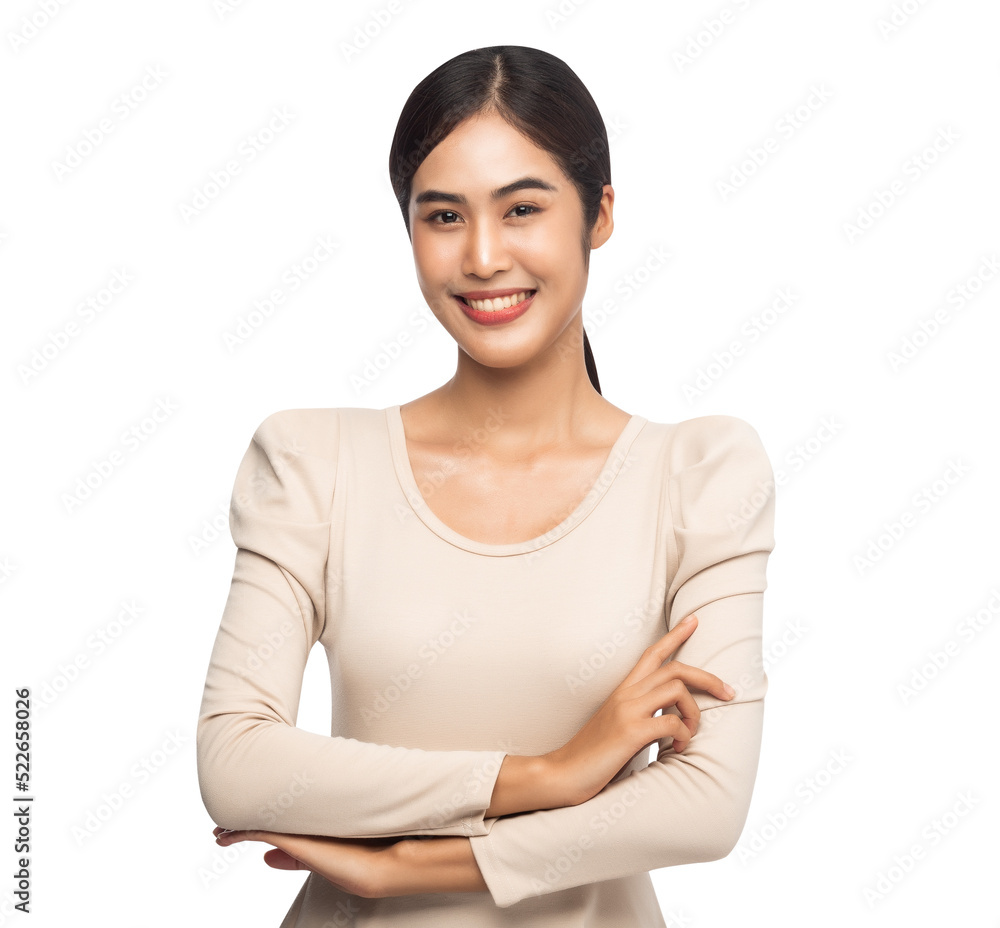 Portrait of beautiful young asian woman, Png file. Portrait of beautiful young asian woman, Png file.