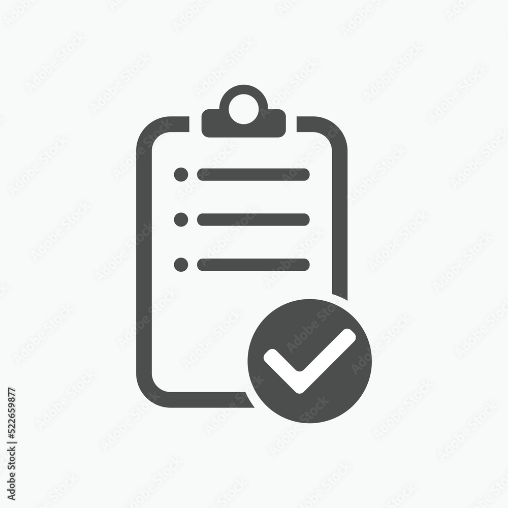 Checklist vector icon.Checklist sign symbol apps or web interface.
Checklist vector icon.Checklist sign symbol apps or web interface.