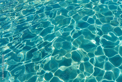 Crystal clear water at the beach