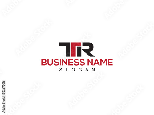 Abstract TTR Logo Icon, Colorful TT t t r Logo Letter Vector Image Design With Three Letter Design For New Business