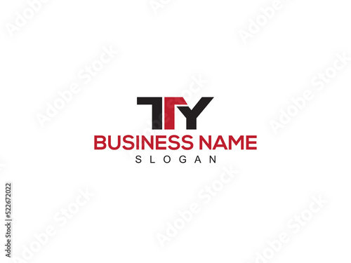 Abstract TTY Logo Icon, Colorful TT t t y Logo Letter Vector Image Design With Three Letter Design For New Business