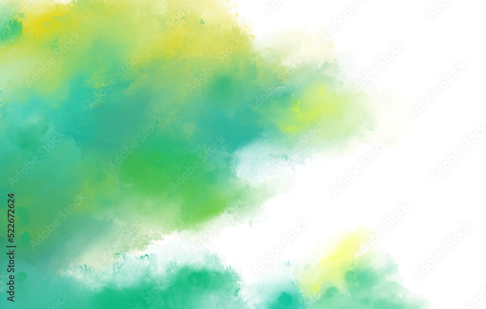 Watercolor painting colorful artistic illustration background