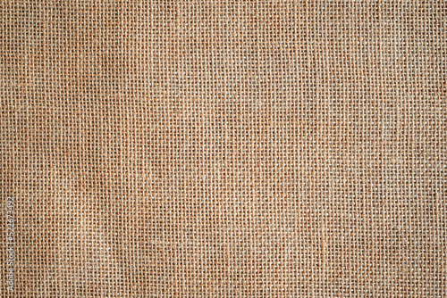 Brown burlap sack texture can be use as background
