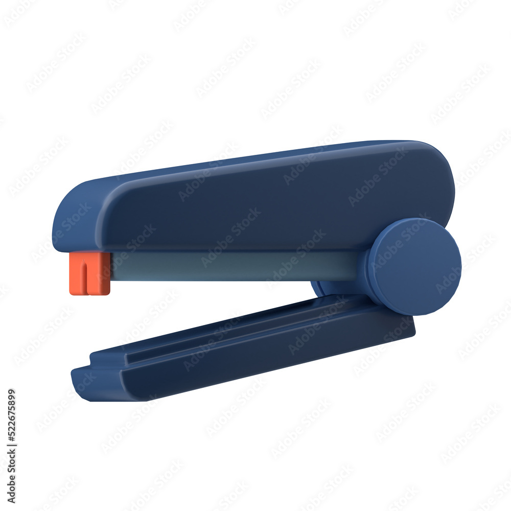 stapler 3d illustration stapler 3d illustration