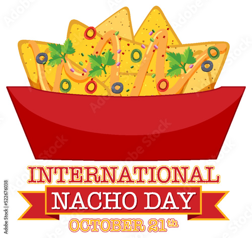 International Nacho Day Poster Design
