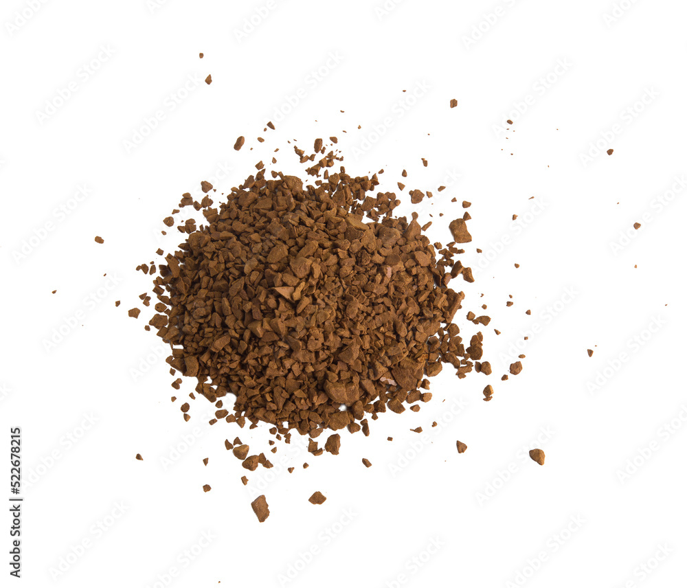Coffee granules cutout, Png file. Coffee granules cutout, Png file.
