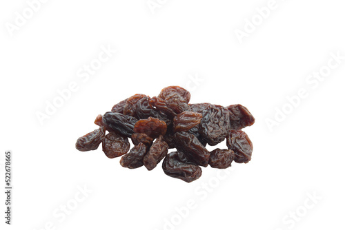 Falling raisins cutout, Png file. photo