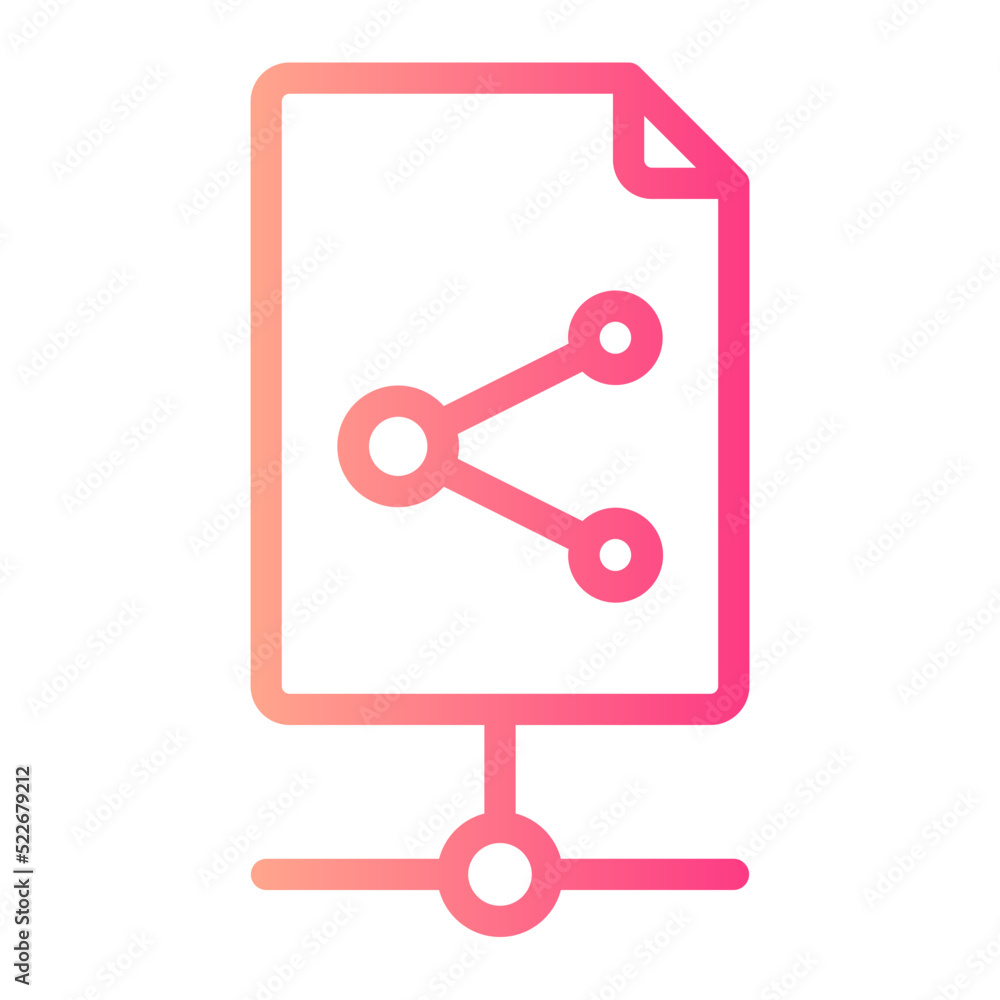 document gradient icon document gradient icon