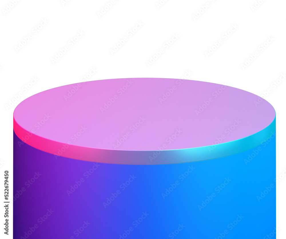 3d podium for mock up for product presentation, colorful background, 3d rendering 3d podium for mock up for product presentation, colorful background, 3d rendering