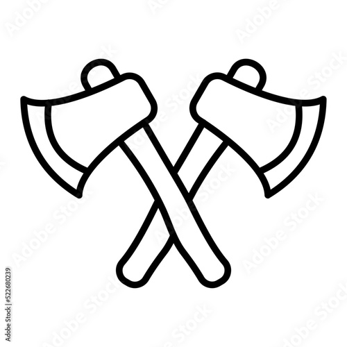 Axes Line Icon