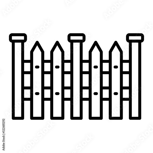 Fence Line Icon