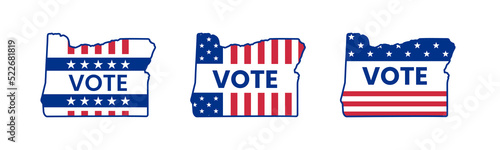 US, USA, american election, voting sign. 2022 midterm election.