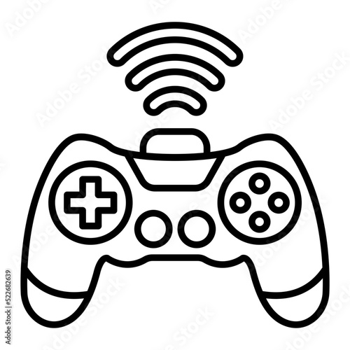 Gamepad Line Icon
