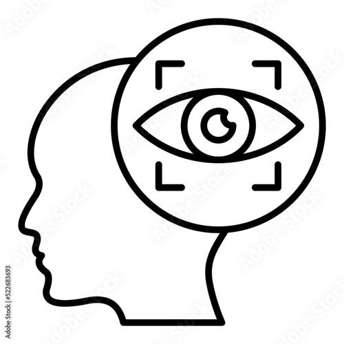 Vision Line Icon