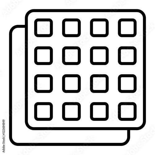 Apps Line Icon