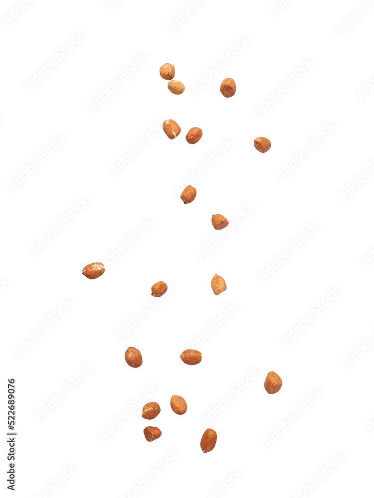 Falling peanuts cutout, Png file. Falling peanuts cutout, Png file.