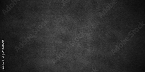 Dark Black stone concrete grunge backdrop texture background anthracite panorama. Panorama dark grey black slate background or texture. 