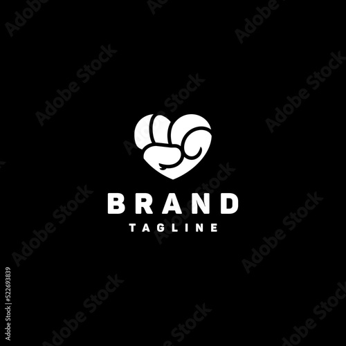 Black and White Playful Hand Grips Form a Heart Symbol Design. Hand Grips Form a Heart Symbol Design.