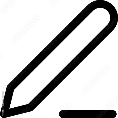 edit icon vector image or sign.