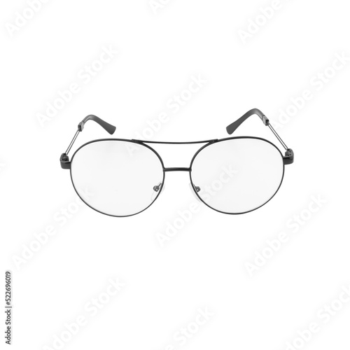 Glasses cutout, Png file.