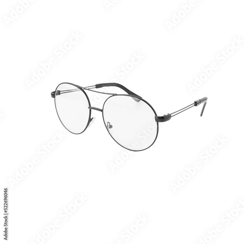 Fototapeta Glasses cutout, Png file.