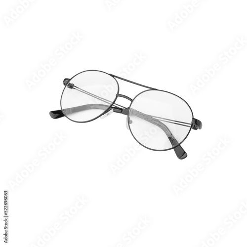 Glasses cutout, Png file.