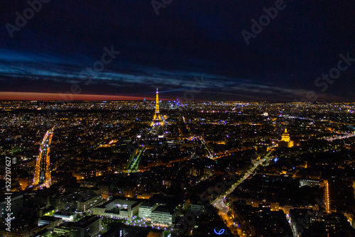 Paris's skyline  at night  © Massimo