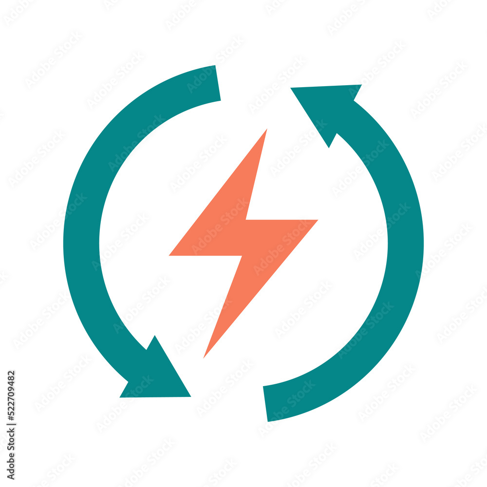 energy icon isolated on transparent background energy icon isolated on transparent background